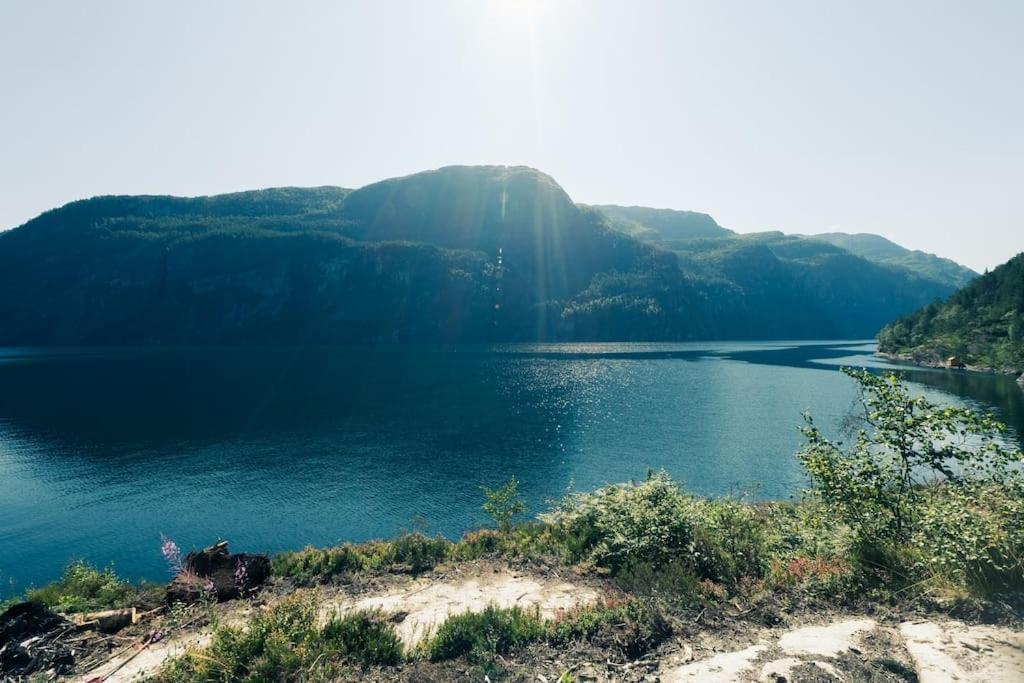 Modalen Fjord Cottage Mo (Hordaland) Exterior foto