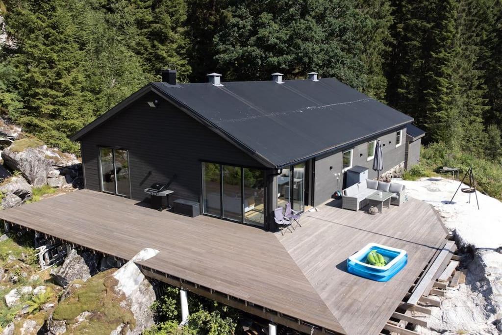 Modalen Fjord Cottage Mo (Hordaland) Exterior foto